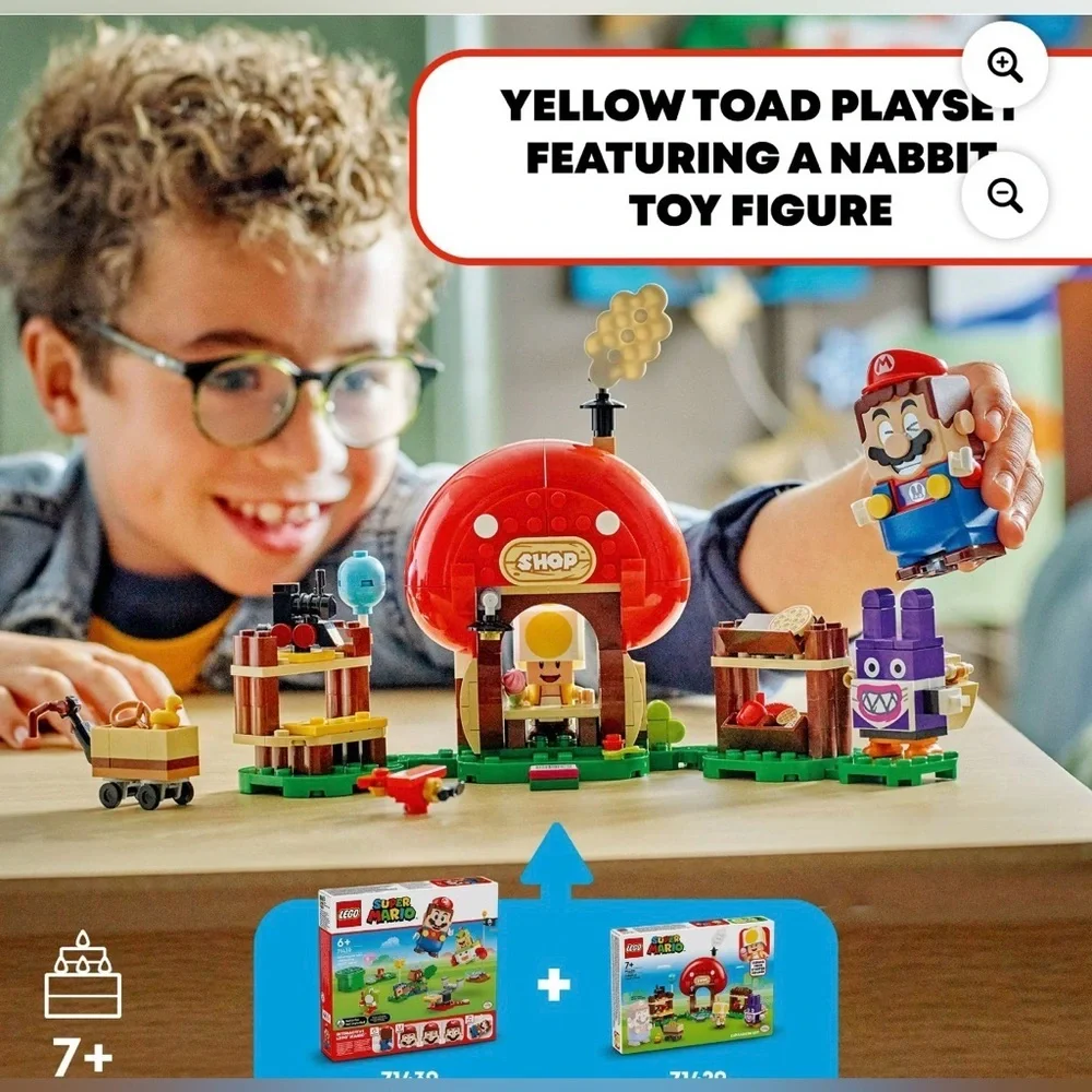 LEGO® Super Mario Nabbit at Toad's Shop Expansion Set 71429 (Retiring Soon - Picture 3 of 3